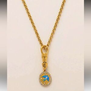 Blue bird Pendant Necklace N954